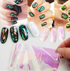 Broken Glass Nail Art