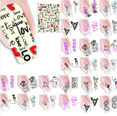 Nail Art Tips Stickers Decals