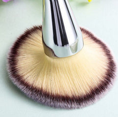 Aluminum Brushes Soft Face Makeup