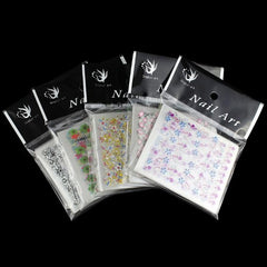 Manicure Decals Foil Decorations Tools